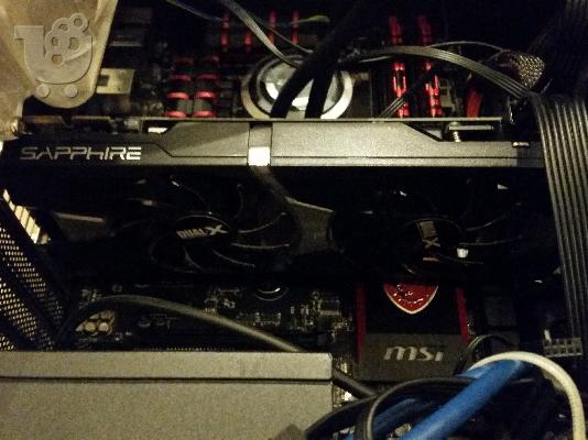 PoulaTo: Gaming PC Ενος Χρονου.MSI Z97 Gaming 7, i3 (4170), R9 280 (3GB), corsair 750w, 16gb Ram, Zalman hydrocooling,